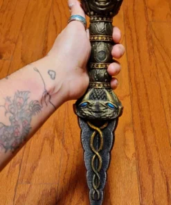Uncharted Dagger (Phurba), Ceremonial Dagger and Stand: Game Replica - Image 4