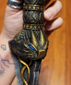 Uncharted Dagger (Phurba), Ceremonial Dagger and Stand: Game Replica - Image 6