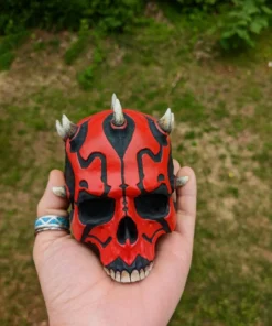 Darth Maul Skull - Resin Printed Art - Image 3