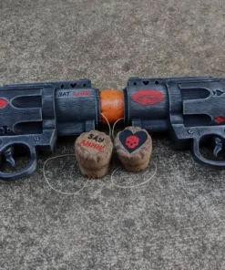 Alternative view of POP Gun / Revolver w/ Harley Quinn Face